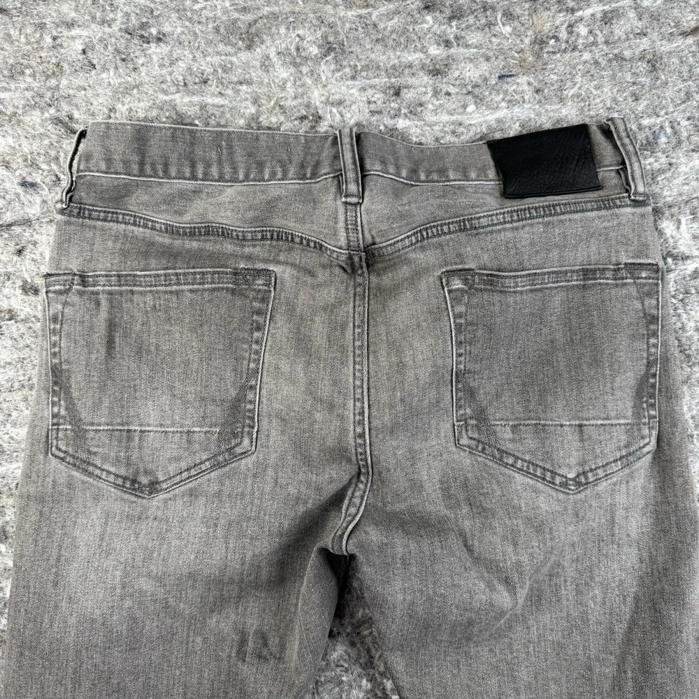 Allsaints‎ Cigarette Washed Stretch Jeans Faded Gray - Size 30x30 Distressed - Picture 7 of 7